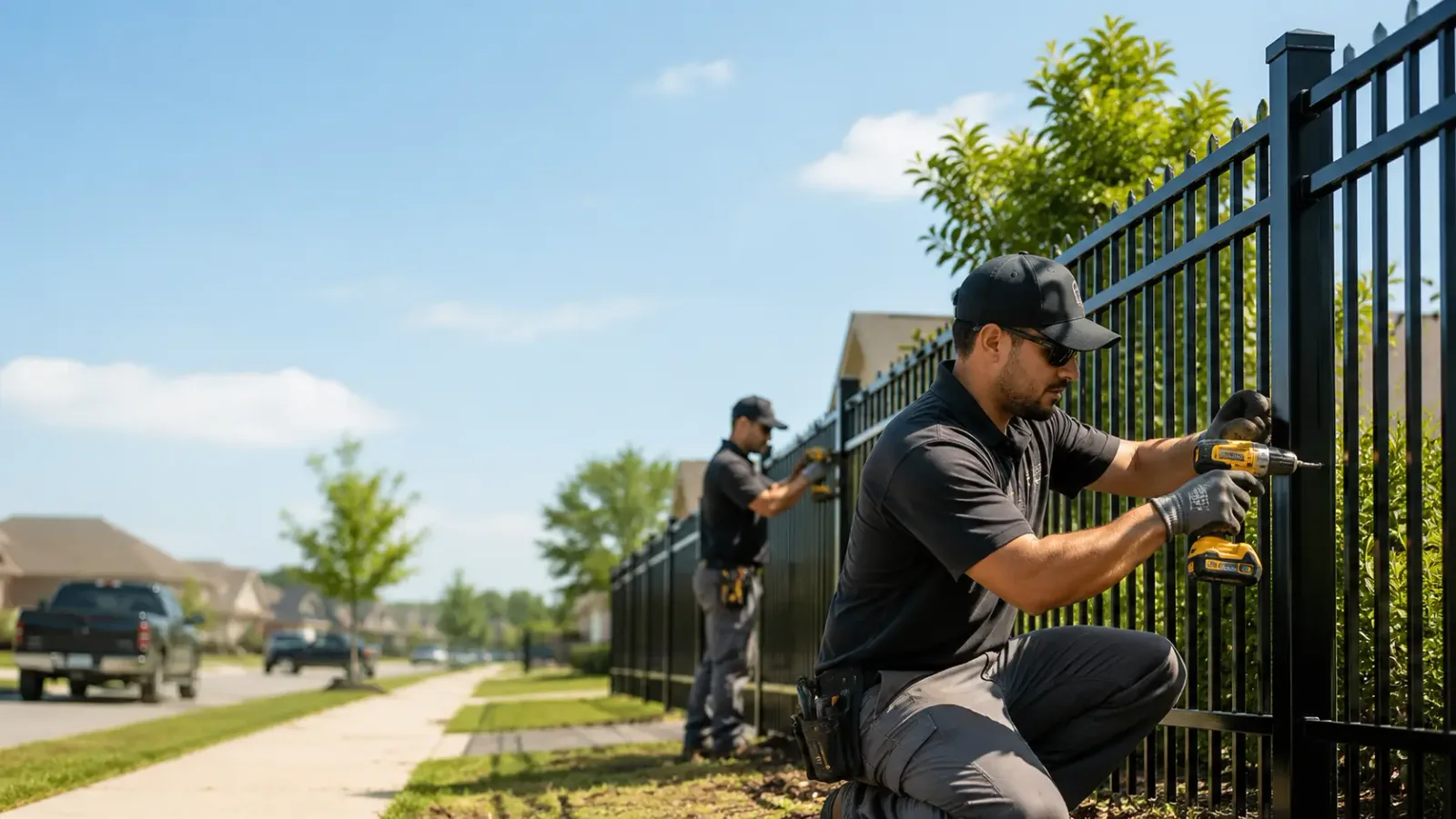 Metal Fence Installation in La Grange, AR